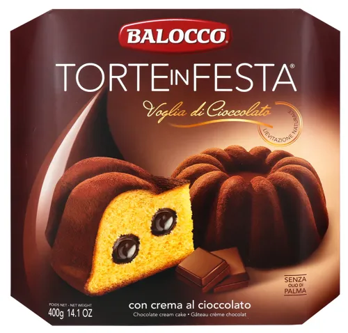 Торт Balocco Voglia di Panna e Cioccolato 400г