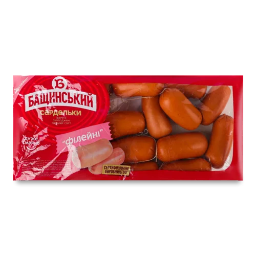 Сардельки Варені Філейні Бащинський, кг