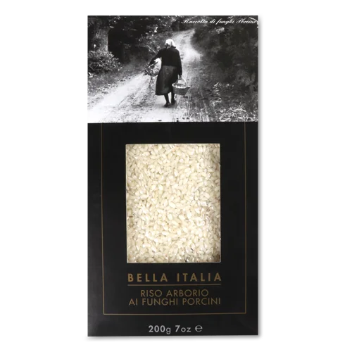 Різотто Вищого Ґатунку Bella Italia З Білими Грибами, 250г