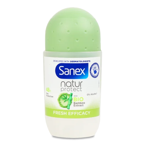 Дезодорант Кульковий Sanex Bamboo Fresh, в/ґ, 50 мл