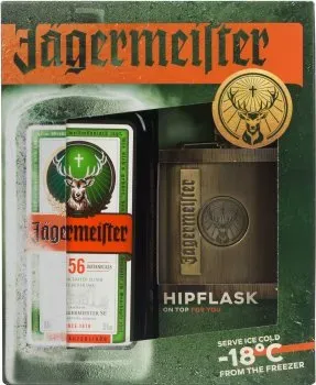 Лікер Jägermeister 0.7л 35% + Ретро фляга