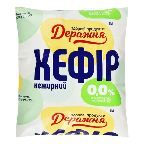Кефір нежирний Деражня м/у 500г