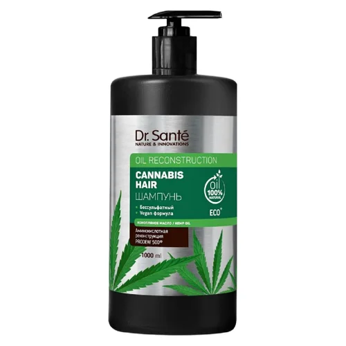 Шампунь для волос Dr. Sante Cannabis Hair безсульфатний 1л