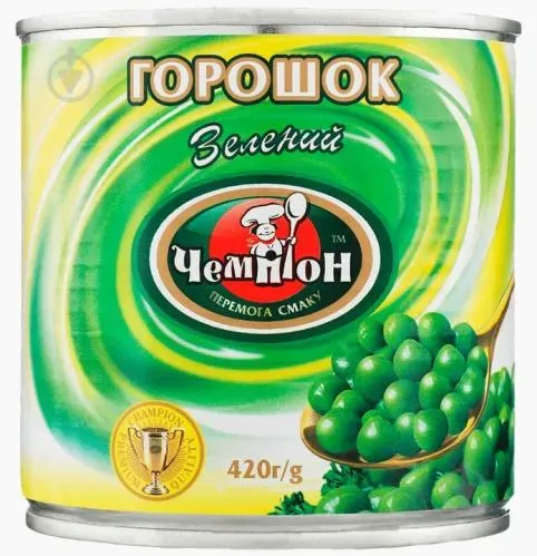 Горошок Чемпіон зелений, 420мл