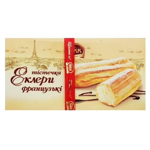 Тістечка Еклер Французький БКК 0,33кг