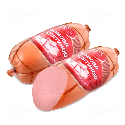 Ковбаса «Світ м'яса» фірмова з телятиною вектор вищого ґатунку, кг