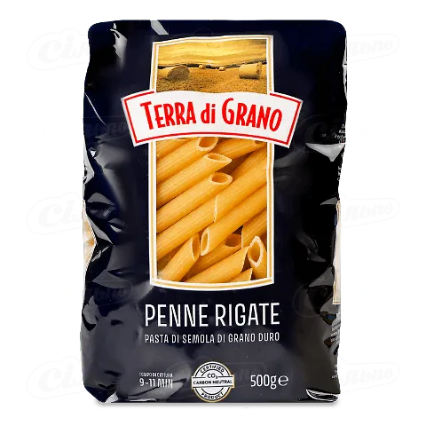 Вироби макаронні Terra di Grano «Пенне Рігате», 500г
