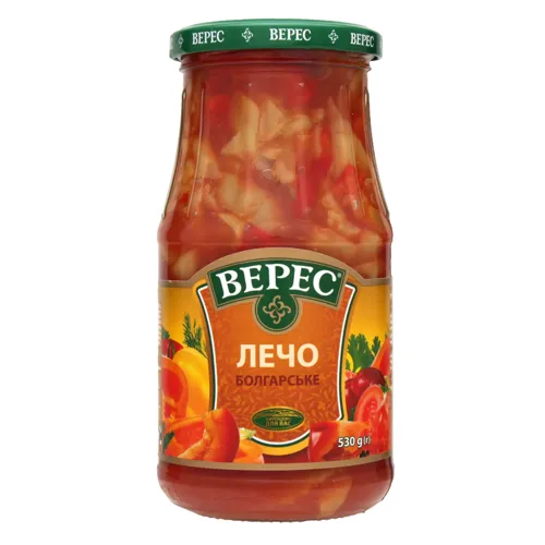 Лечо Верес Болгарське в томатному соусі 530г