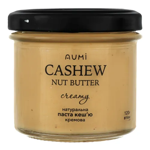 Паста кеш'ю кремова Aumi с/б 120г