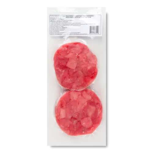 Медальйони З Заморожених Шматочків Тунця В/У, 300г