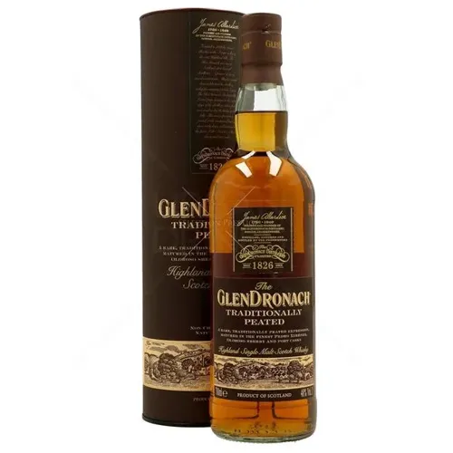 Віскі Glendronach Peated Single Malt Scotch Whisky, в тубусі, 48%, 0,7л