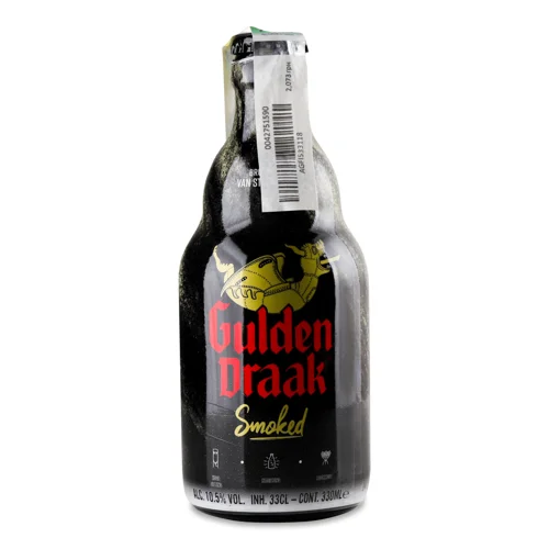 Пиво Gulden Draak Smoked янтарне 0,33л