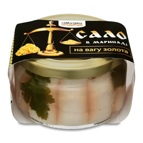 Сало В Маринаді, Сиров'ялене, У Скляній Банці, 150г