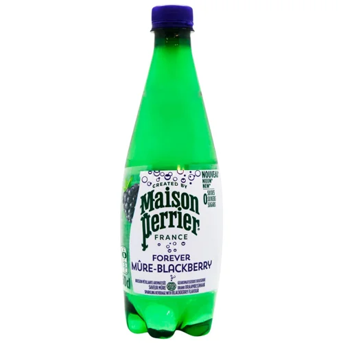 Вода Maison Perrier Blackberry газована 0,5л