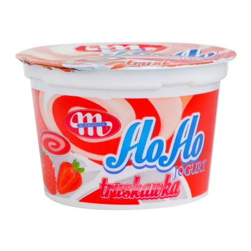 Йогурт Полуниця НoНo Mlekovita ст 100г