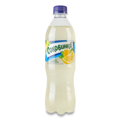 Напій Безалкогольний Соковмісний Сильногазований Лимон, Пластикова Пляшка 500мл