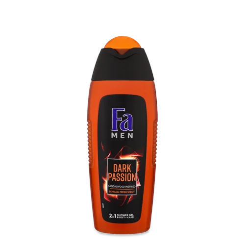 Гель для Душу 2в1 Dark Passion Men Fa, 400 мл