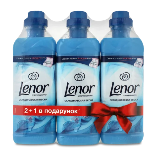 Кондиціонер для Білизни Концентрований Скандинавська Весна Lenor 3x1л