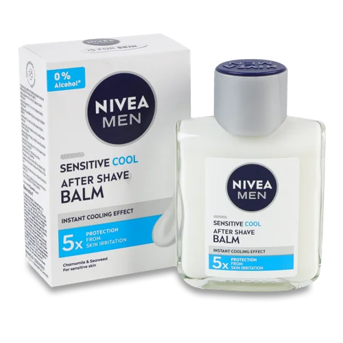 Бальзам Після Гоління для Чутливої Шкіри Nivea Men Охолодження, Пластикова Пляшка 100мл
