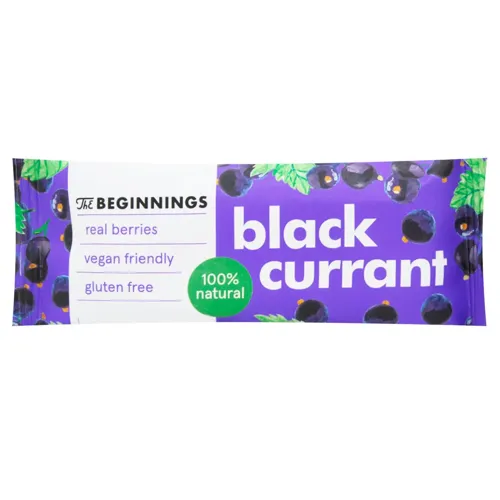 Батончик The Beginnings з чорною смородиною 40г
