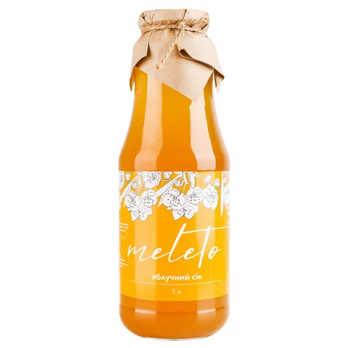 Сік Meleto Яблучний прямого віджиму 1л