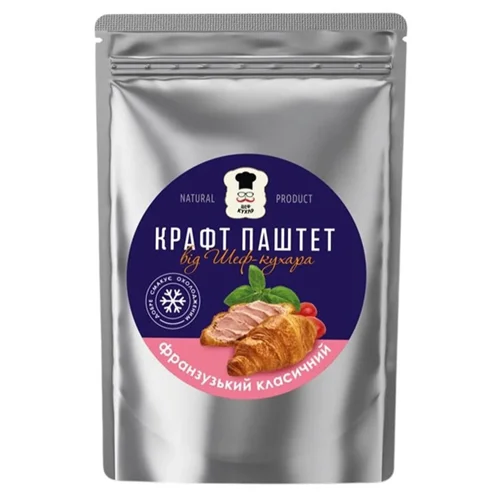 Паштет французький Шеф Кухар Класичний 100г