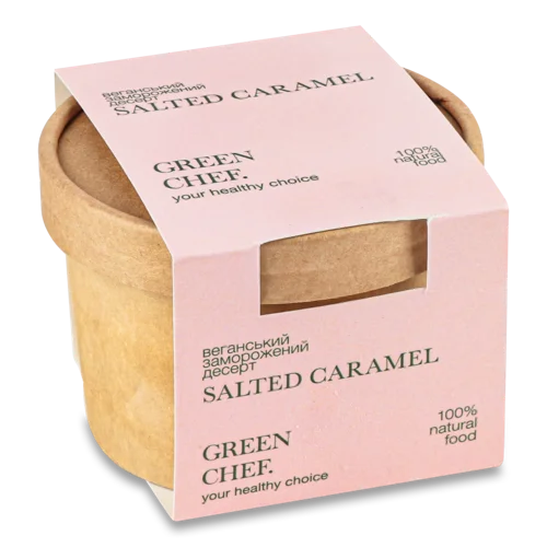 Веганський Десерт Заморожений Salted Caramel, ст 100г