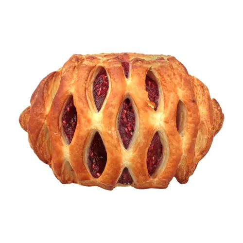 Борошняний виріб з листкового дріжджового тіста Сота з малиною BFI 100г