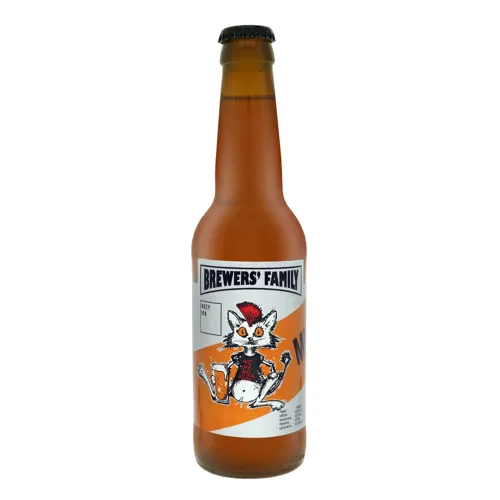 Пиво 0.33л 5.5% світле нефільтроване непастеризоване Milky First Dnipro Brewery