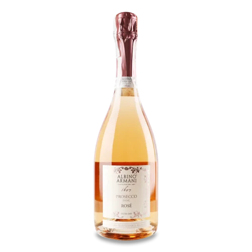 Ігристе Вино Рожеве Екстра Сухе Prosecco Rose Albino Armani, 0.75л, 11%