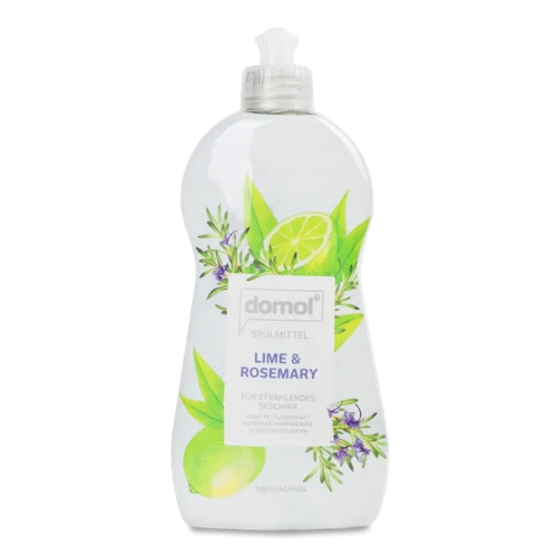 Засіб Для Миття Посуду Lime&Rosemary Domol, 500мл