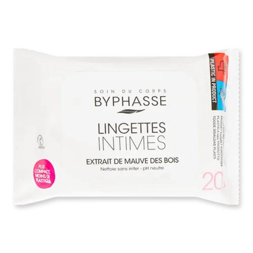 Серветки для Інтимної Гігієни Byphasse, 20шт