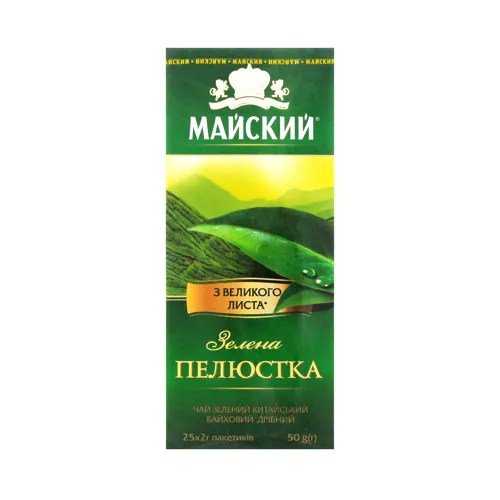 Чай Зелена пелюстка Майський 50г