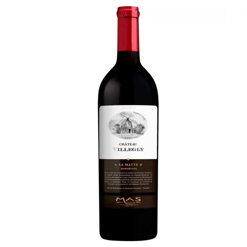 Вино Chateau Villegly La Matte червоне сухе 14% 0,75л