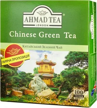 Чай зелений пакетований Ahmad Tea Китайський 100 шт x 1.8г