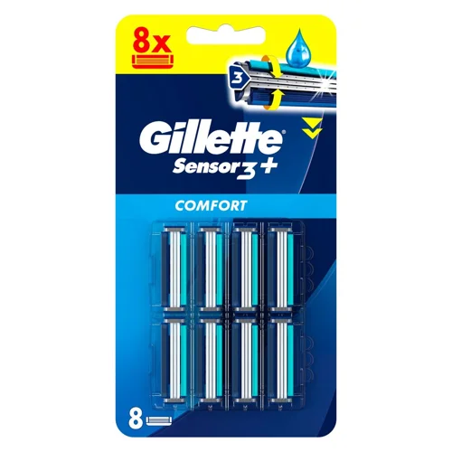 Змінні картриджі Gillette Sensor 3+ 8шт