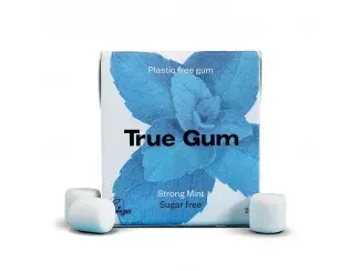 Жувальна гумка без цукру зі смаком міцної м'яти True Gum 21г