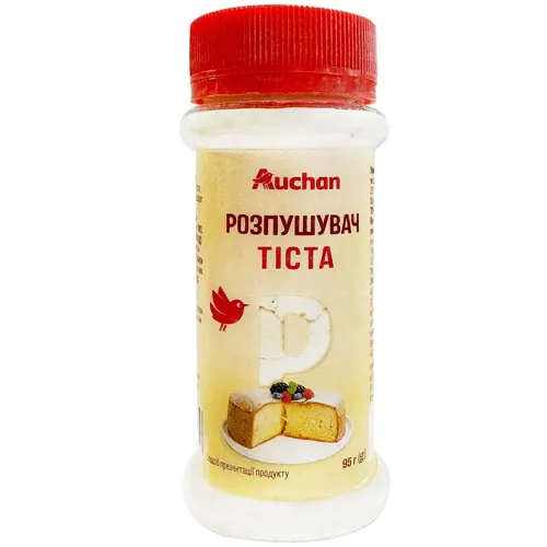 АШАН Розпушувач тіста 95г