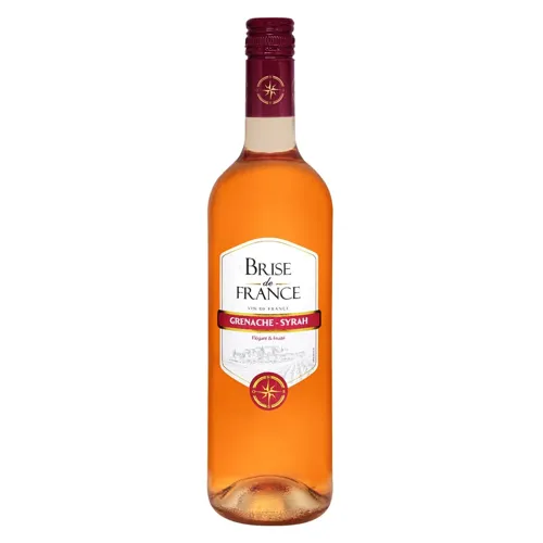 Вино Brise de France Grenache-Syrah рожеве сухе 13% 0,75л