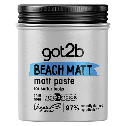Паста матуюча для волосся got2b Beach Boy Фіксація 3 100мл