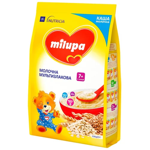 Каша молочна Milupa мультизлакова 210г