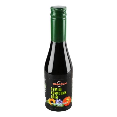 Суміш Олій Корисних Соняшник-Гарбуз-Льон, с/пл 200мл