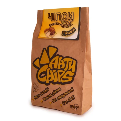 Чипси АнтиChips зі смаком грибів