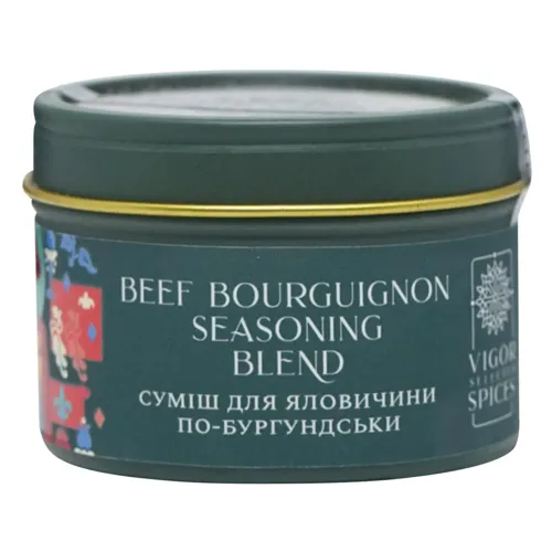 Суміш спецій Vigor Selected Spices По-бургундськи для яловичини 35г