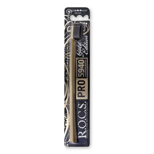 Зубна Щітка М'яка Gold Edition Pro R.O.C.S., 1 шт