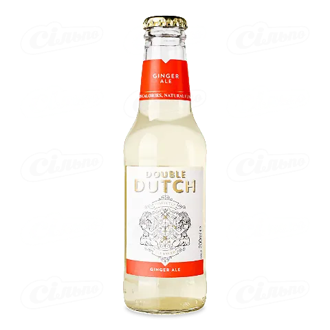 Напій Double Dutch Ginger Ale безалкогольний газований, 0,2л