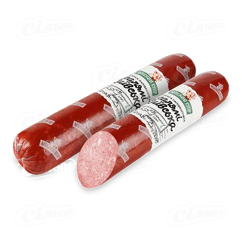 Ковбаса «М'ясний Хутір» «Салямі Київська» натуральна оболонка 1 вищого ґатунку, кг