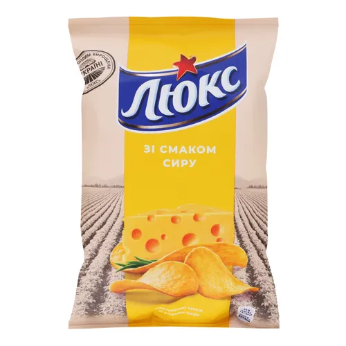 Чіпси картопляні Сир Люкс м/у 25г
