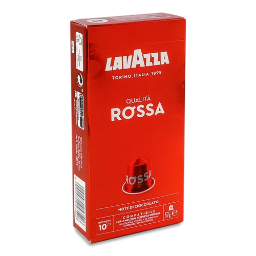 Кава Натуральна Мелена В Капсулах Qualita Rossa Lavazza, В/К, 57г