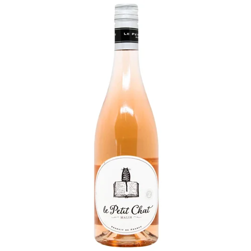 Вино Le Petit Chat Malin Rose рожеве сухе 12,5% 0,75л